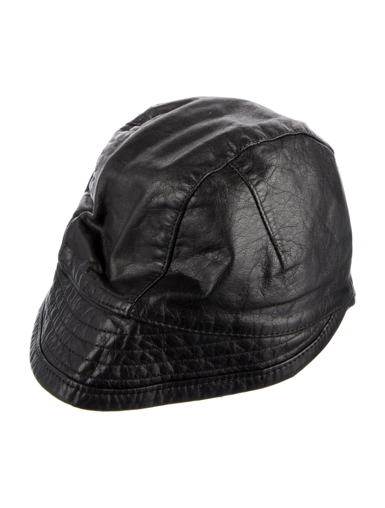 Rick Owens Leather Hat