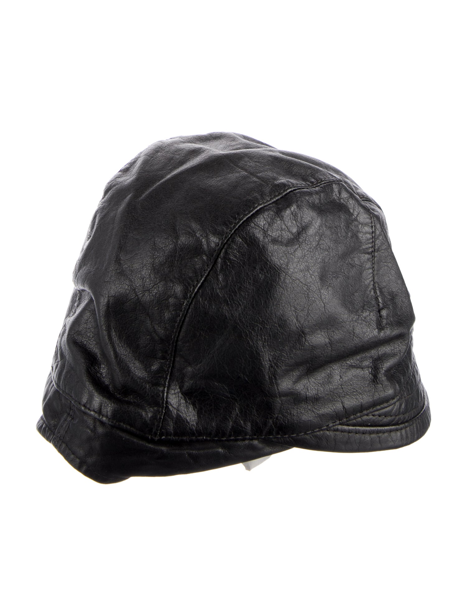 Rick Owens Leather Hat