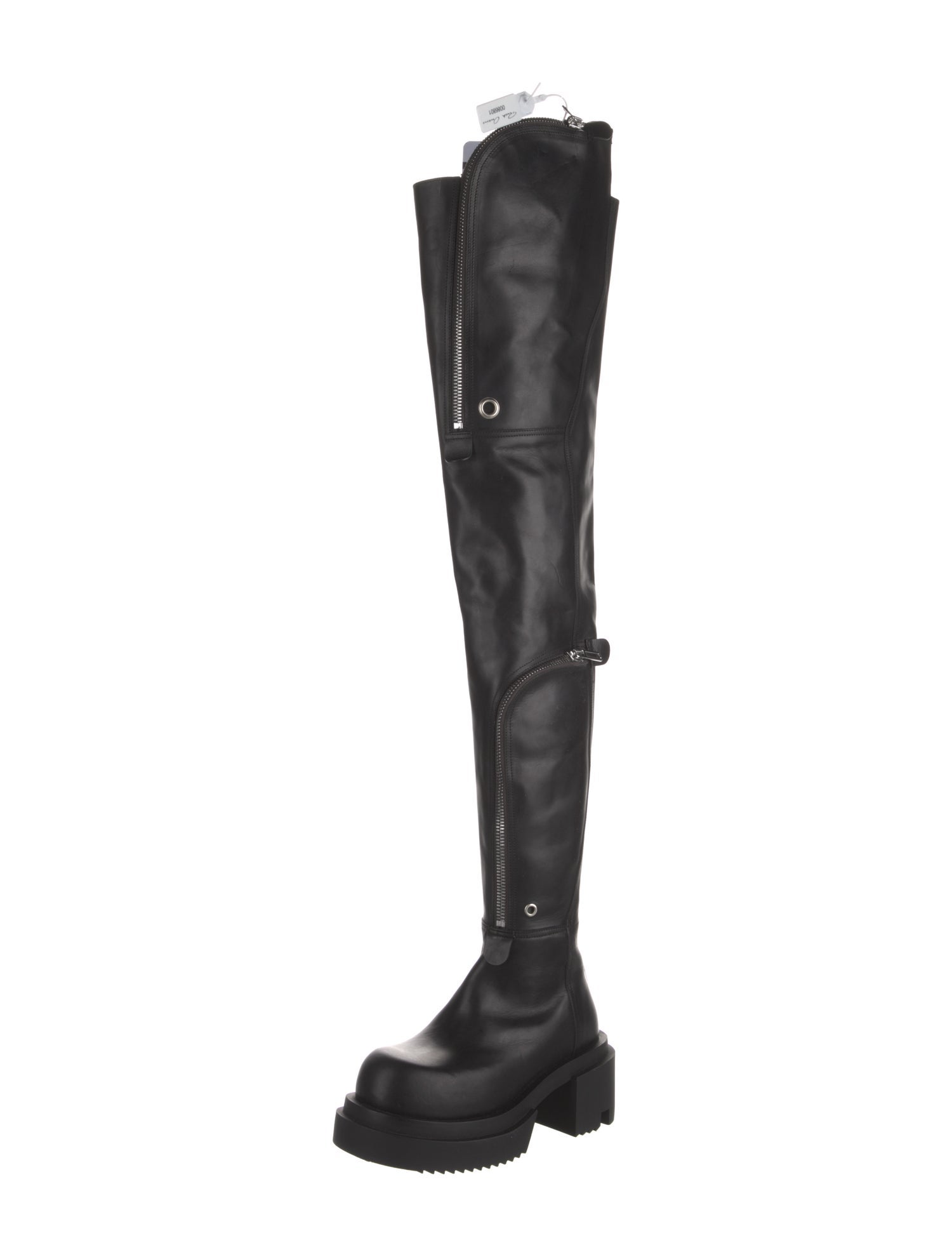 Rick Owens Leather Boots