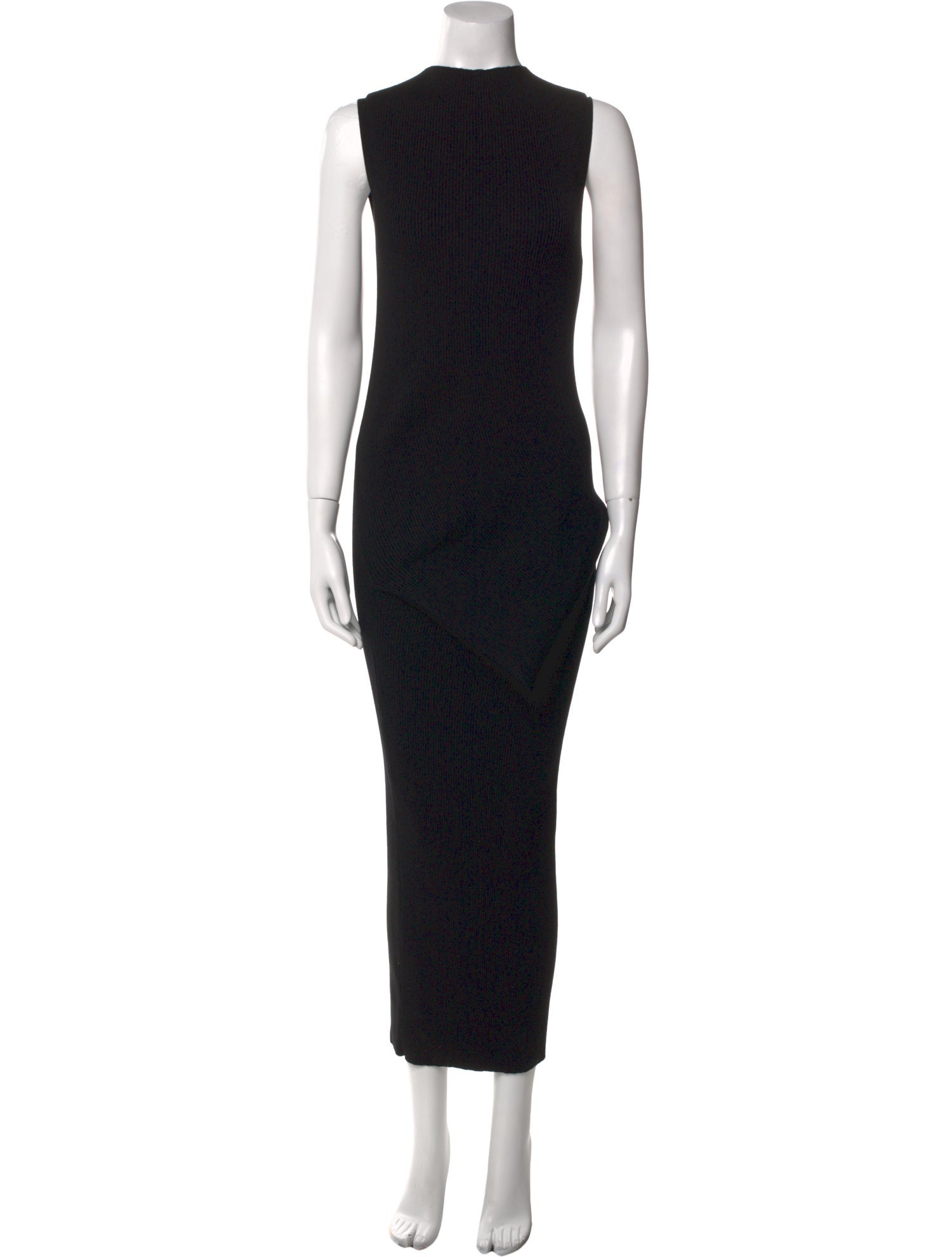 Rick Owens Bateau Neckline Long Dress