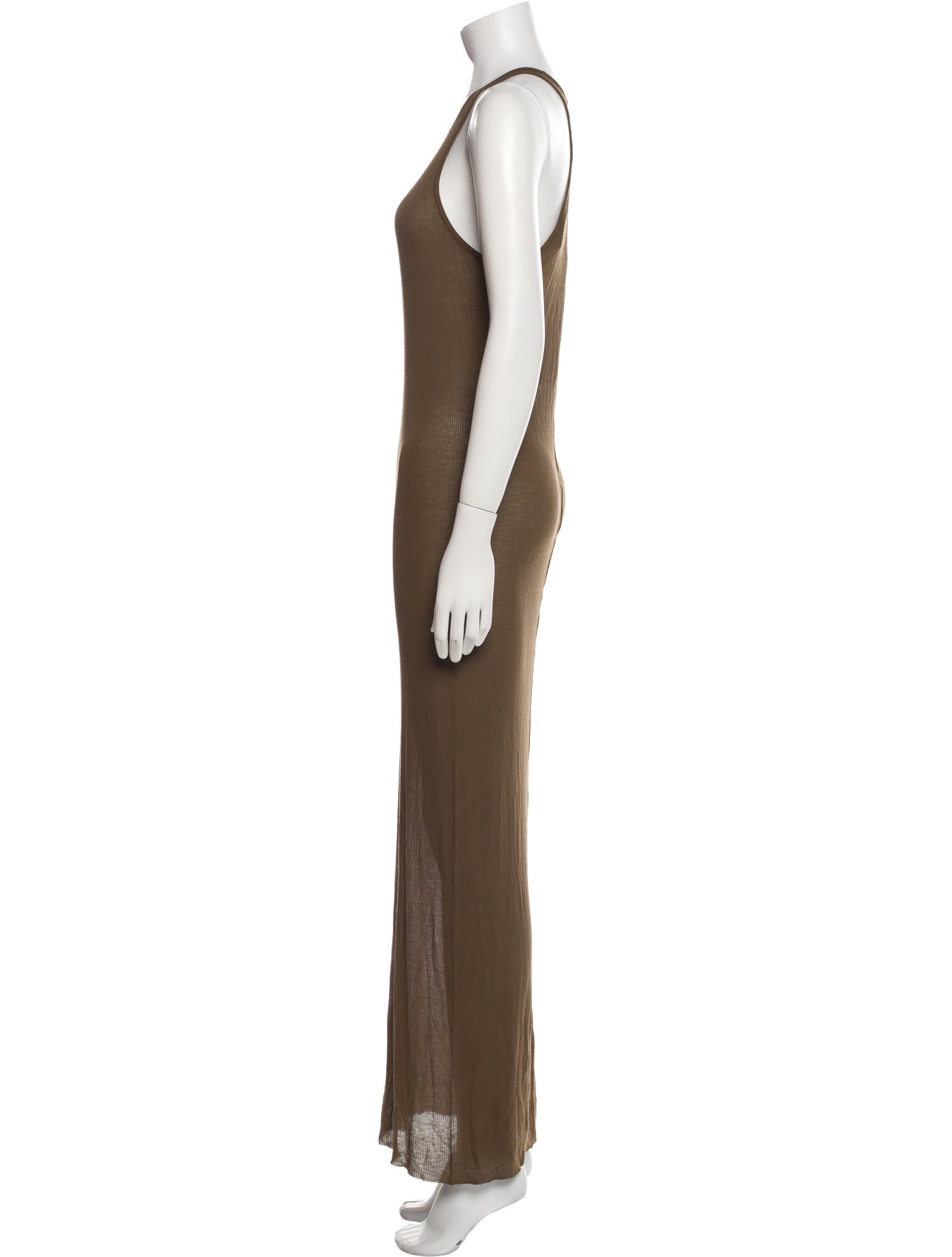 Rick Owens Scoop Neck Long Dress w/ Tags