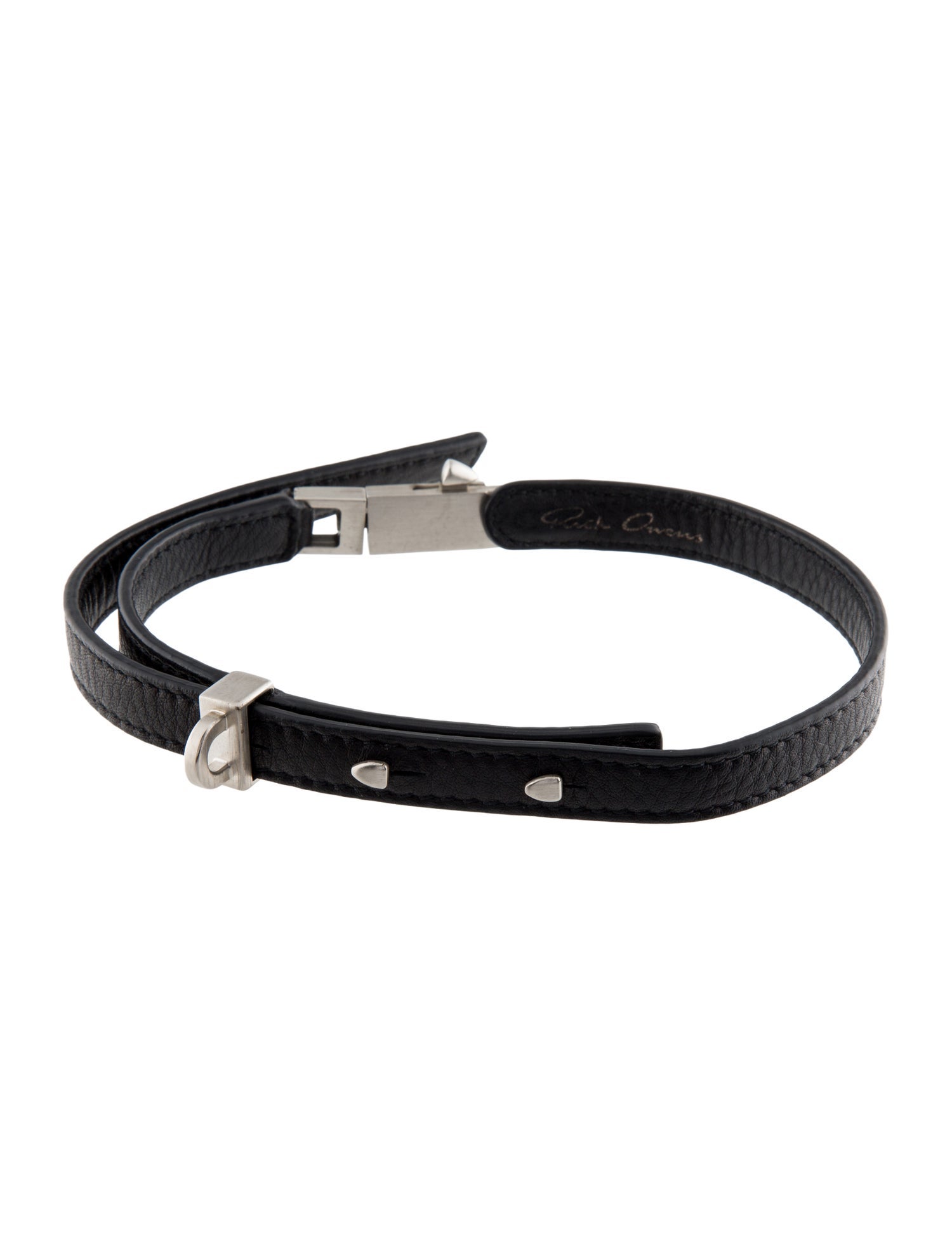 Rick Owens Leather Choker