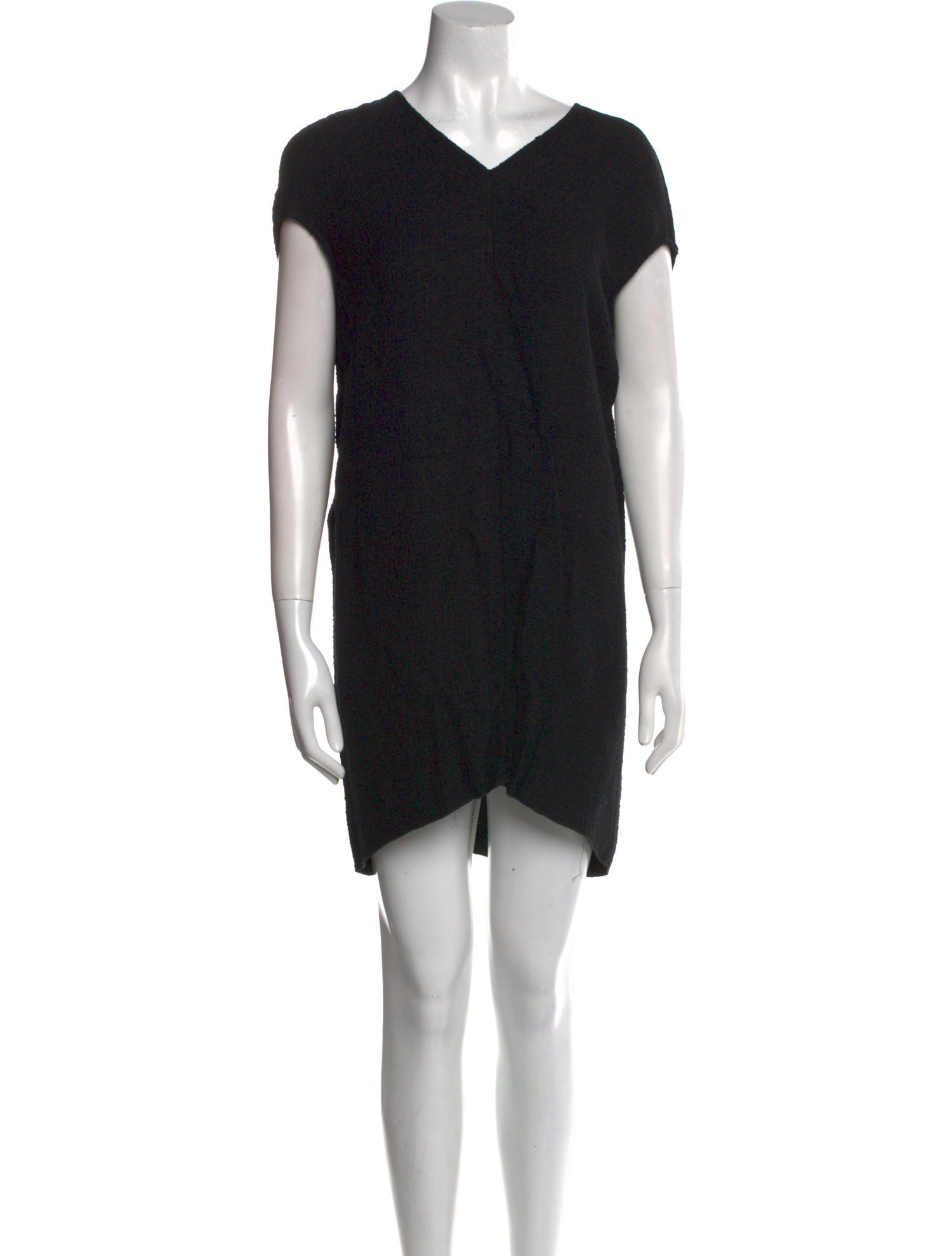 Rick Owens V-Neck Mini Dress