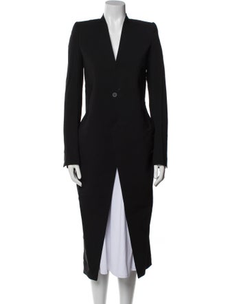 Rick Owens Virgin Wool Coat