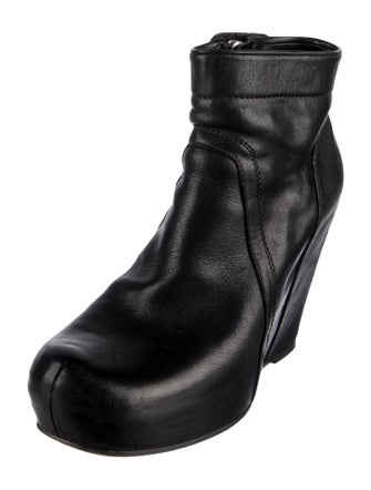 Rick Owens Leather Boots