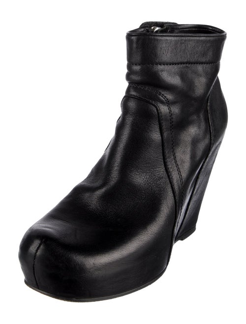 Rick Owens Leather Boots