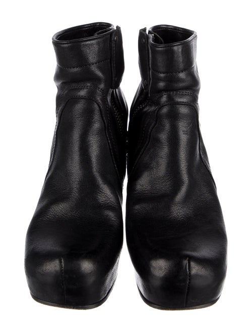 Rick Owens Leather Boots