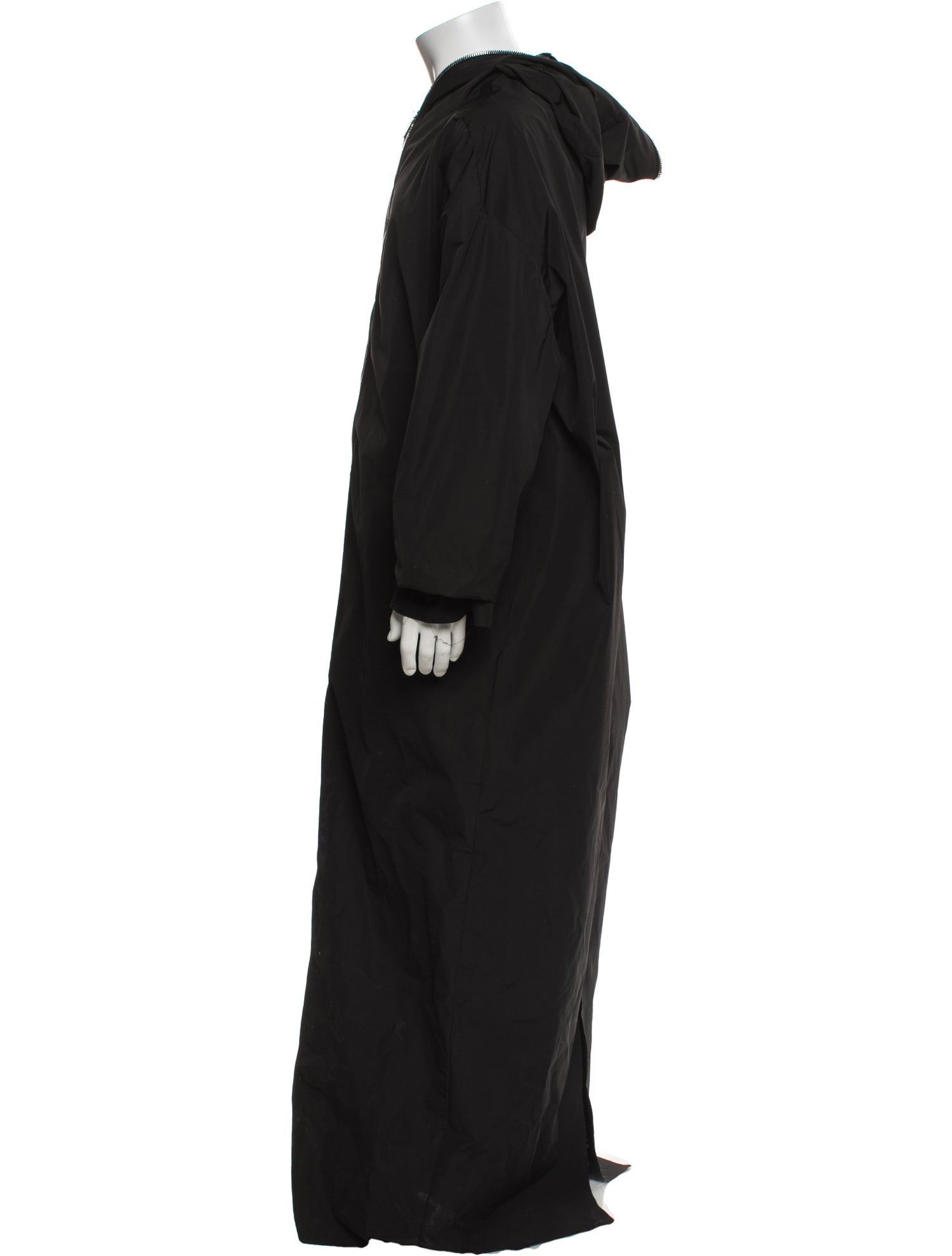 Rick Owens 2024 'Porterville' Hooded Gimp Robe Parka