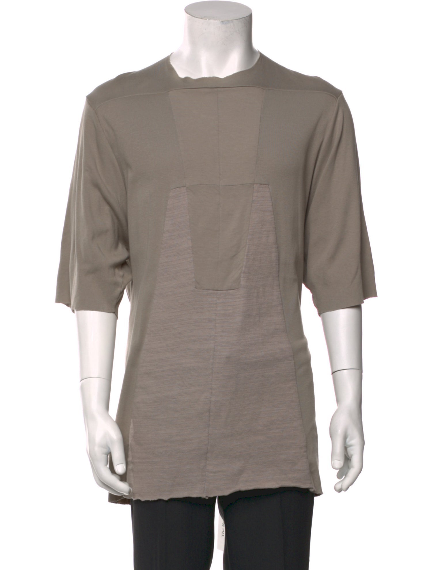 Rick Owens Crew Neck Short Sleeve T-Shirt