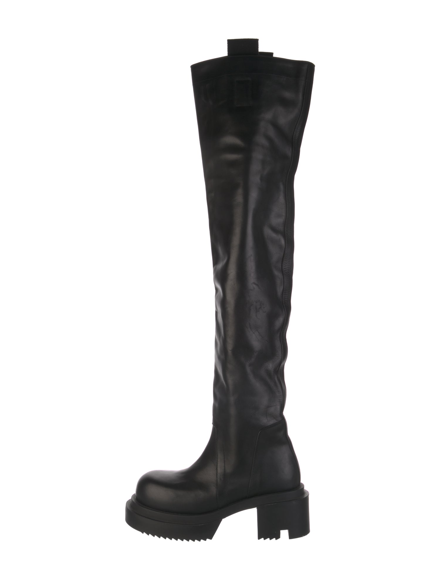 Rick Owens Leather Boots