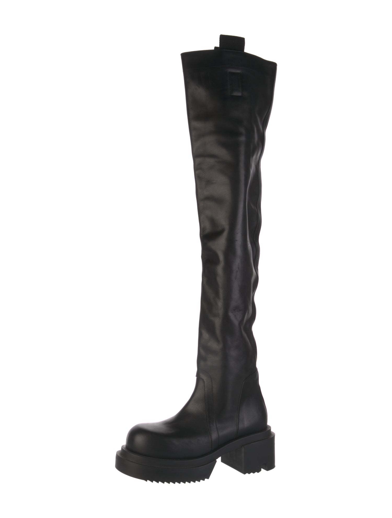 Rick Owens Leather Boots
