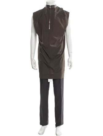Rick Owens 2015 'Faun' Hiked Tunic Henley