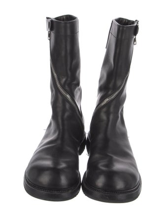 Rick Owens Leather Boots