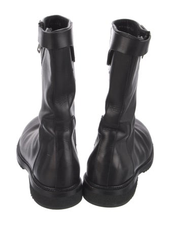 Rick Owens Leather Boots