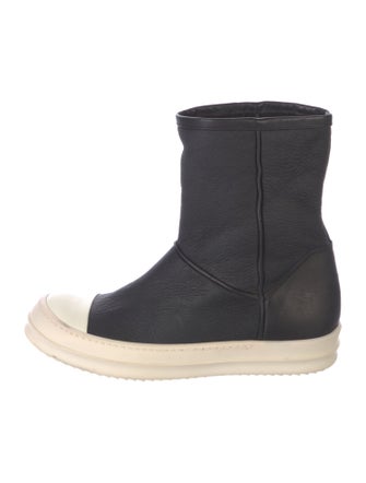 Rick Owens Leather Boots