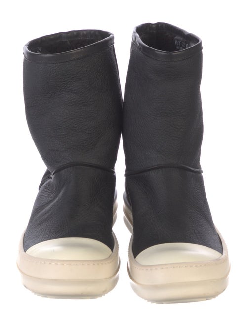 Rick Owens Leather Boots