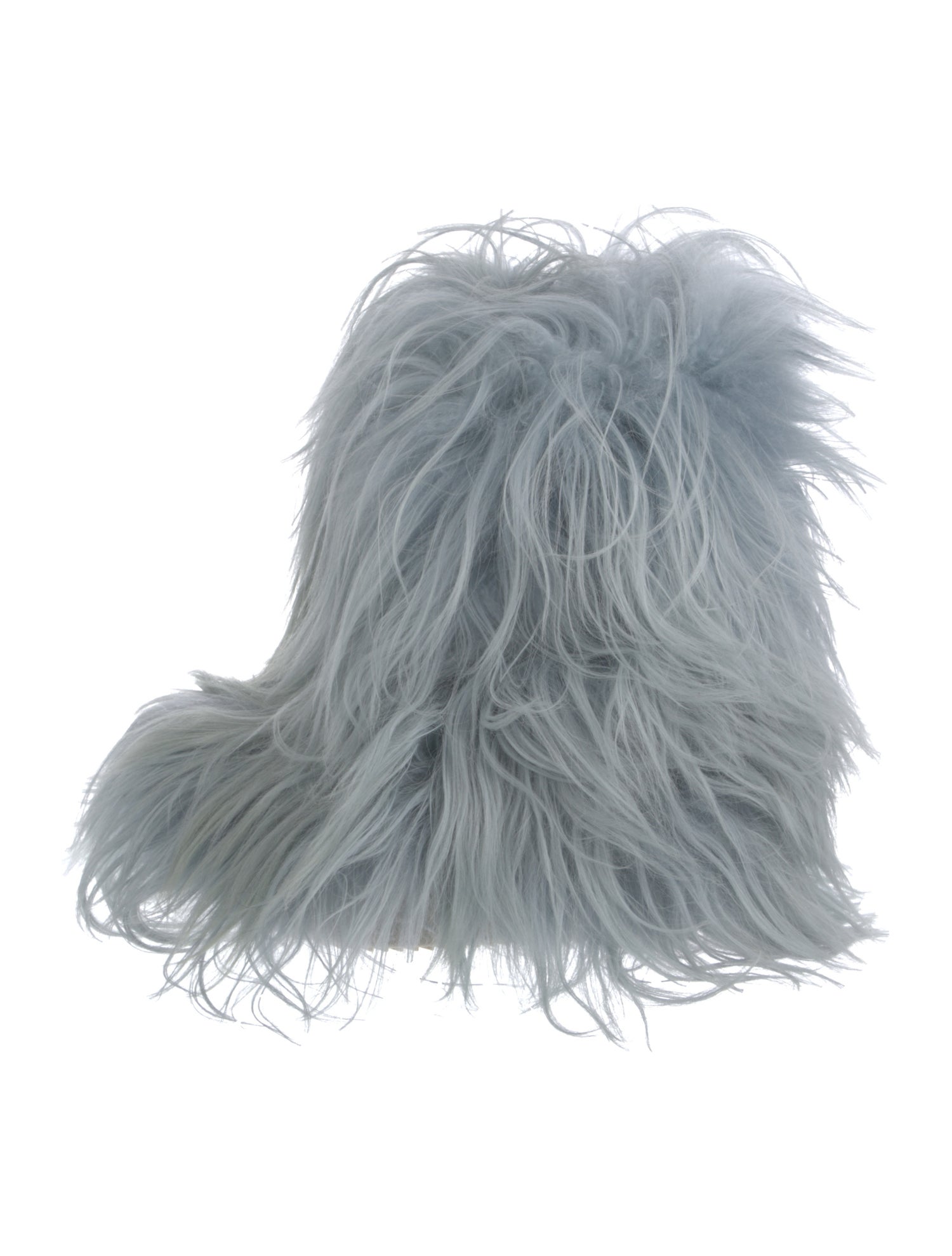 Rick Owens Faux Fur Boots