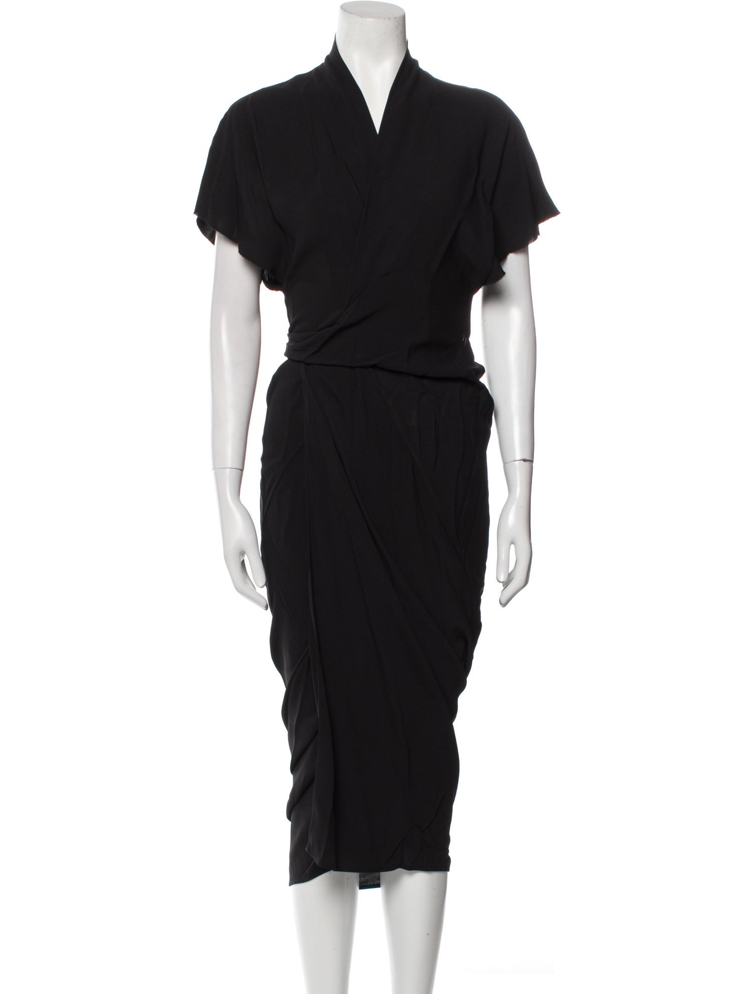 Rick Owens Silk Long Dress