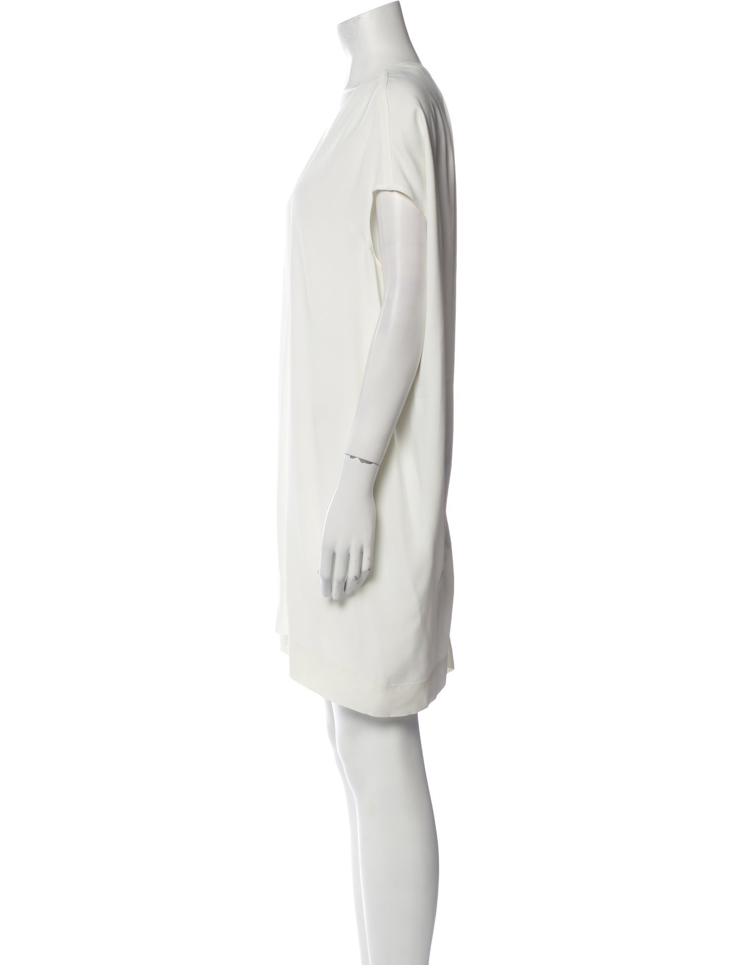 Rick Owens V-Neck Mini Dress