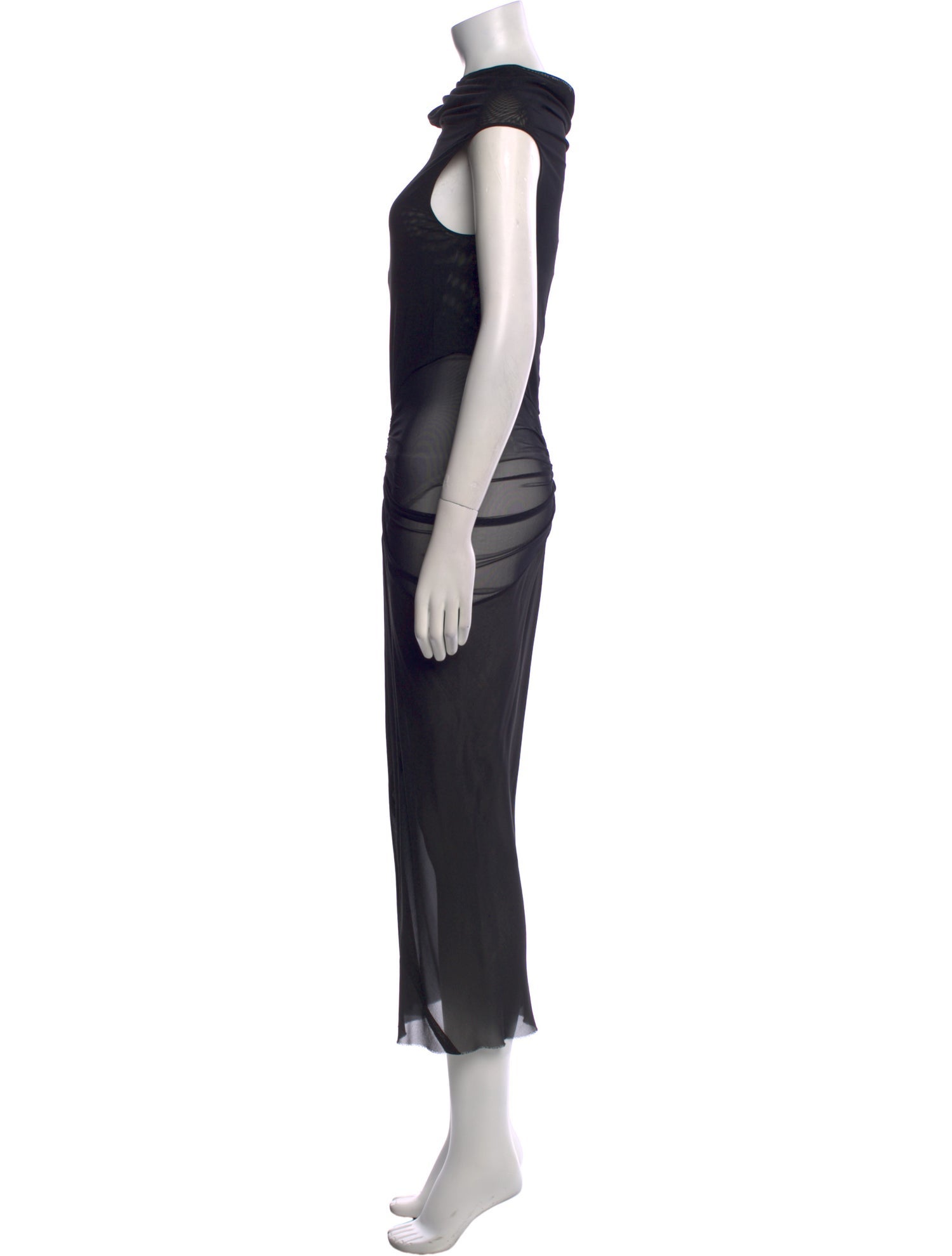 Rick Owens Silk Long Dress