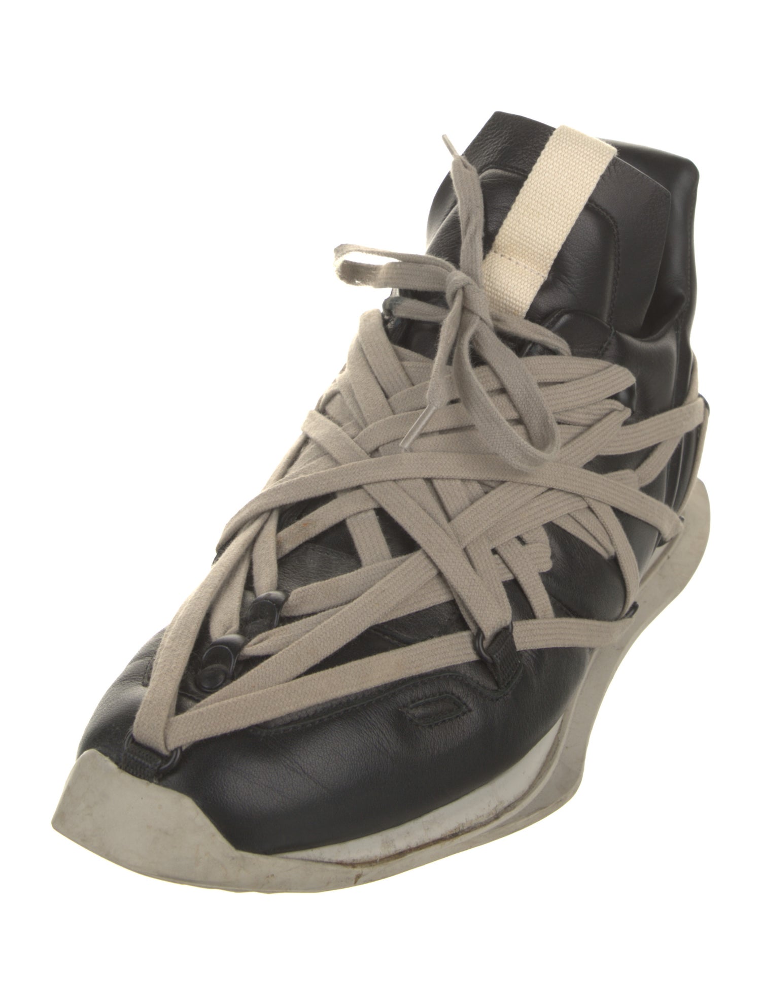 Rick Owens Leather Sneakers