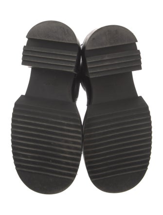 Rick Owens Leather Combat Boots