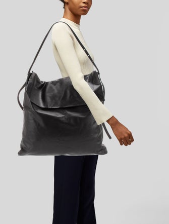 Rick Owens Leather Hobo
