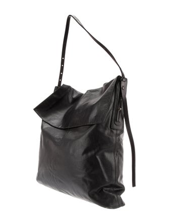Rick Owens Leather Hobo
