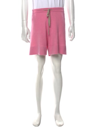Rick Owens Cashmere Jogger Shorts