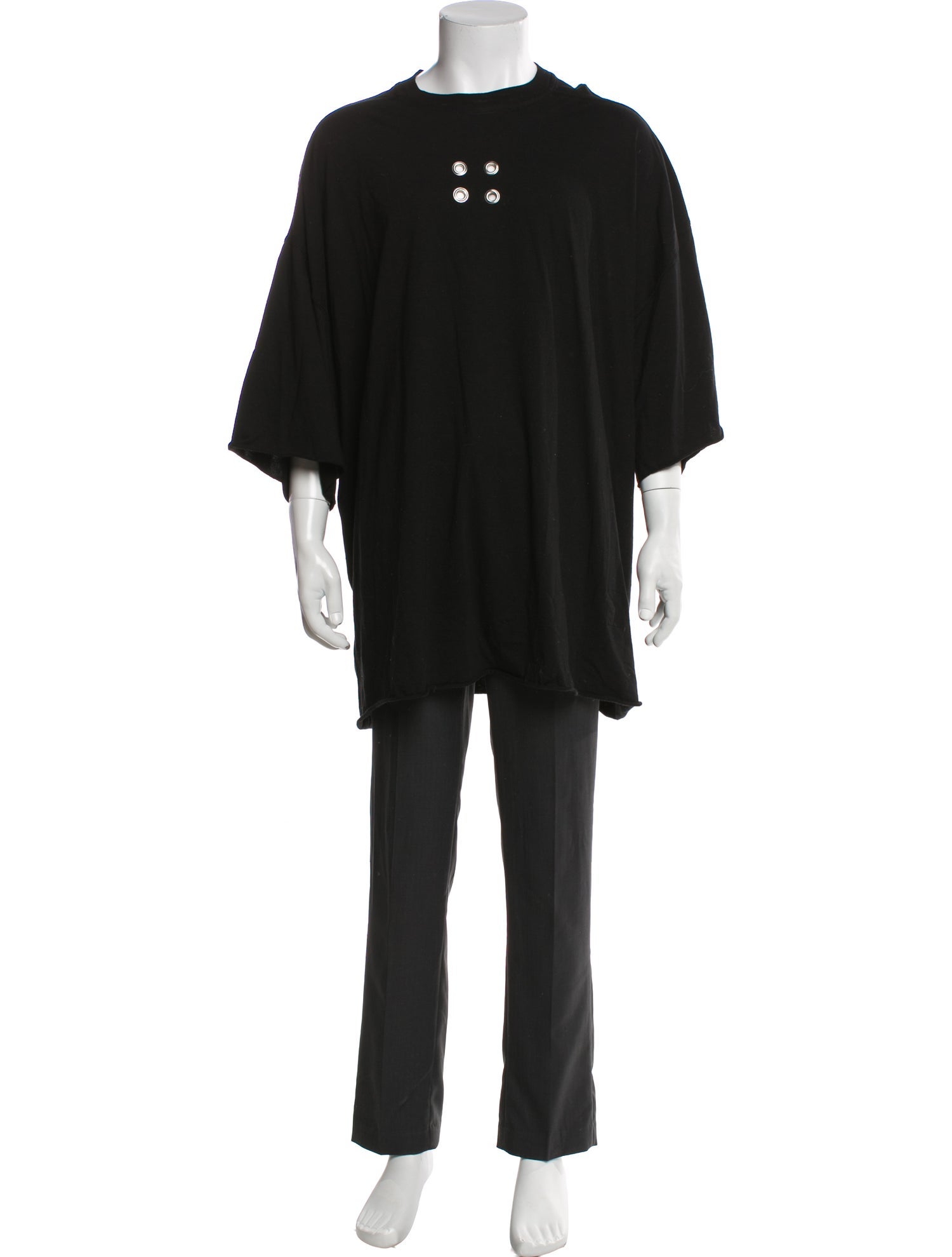 Rick Owens Graphic Print Crew Neck T-Shirt