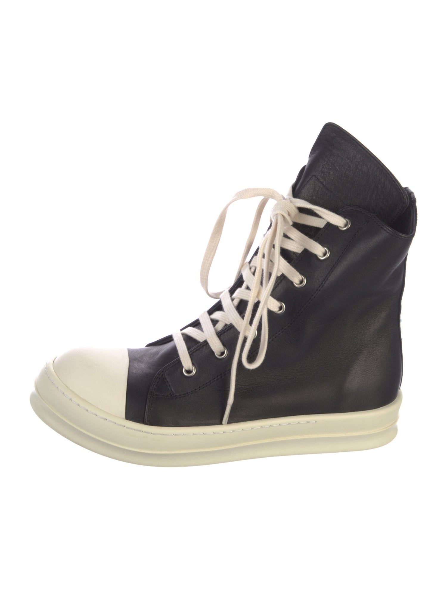 Rick Owens Leather Sneakers