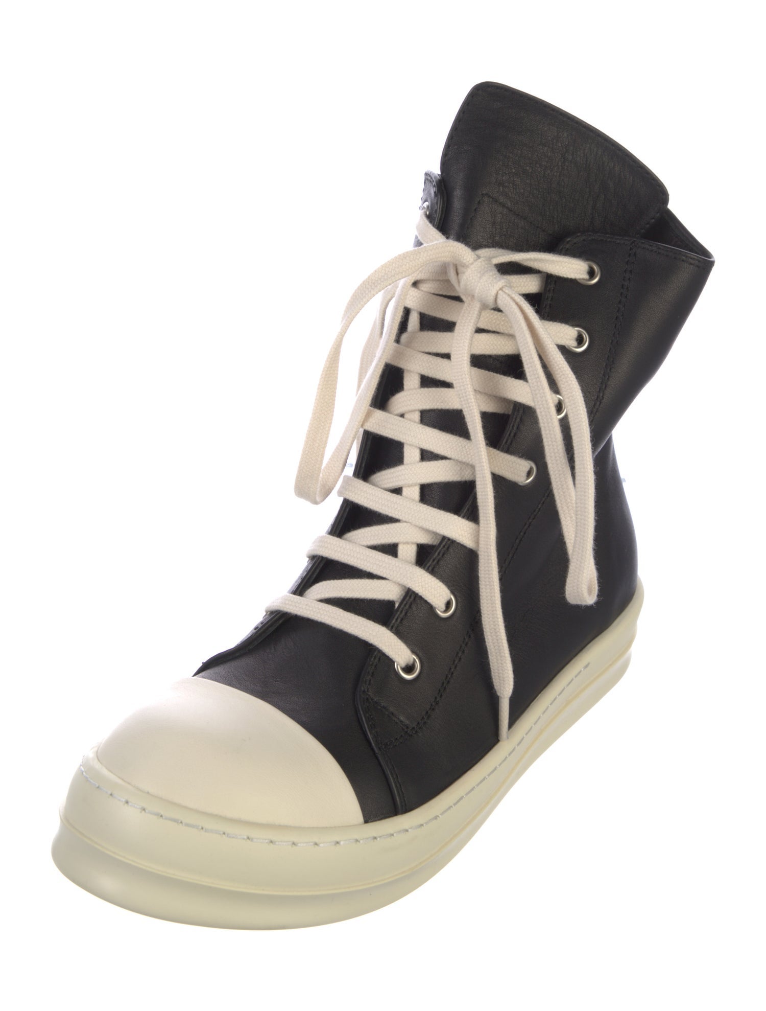 Rick Owens Leather Sneakers