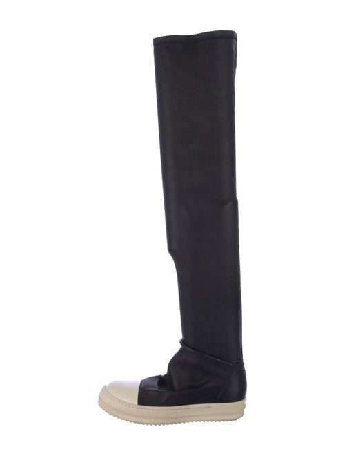 Rick Owens Leather Sock Boots