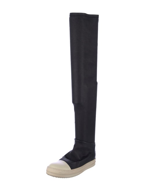 Rick Owens Leather Sock Boots
