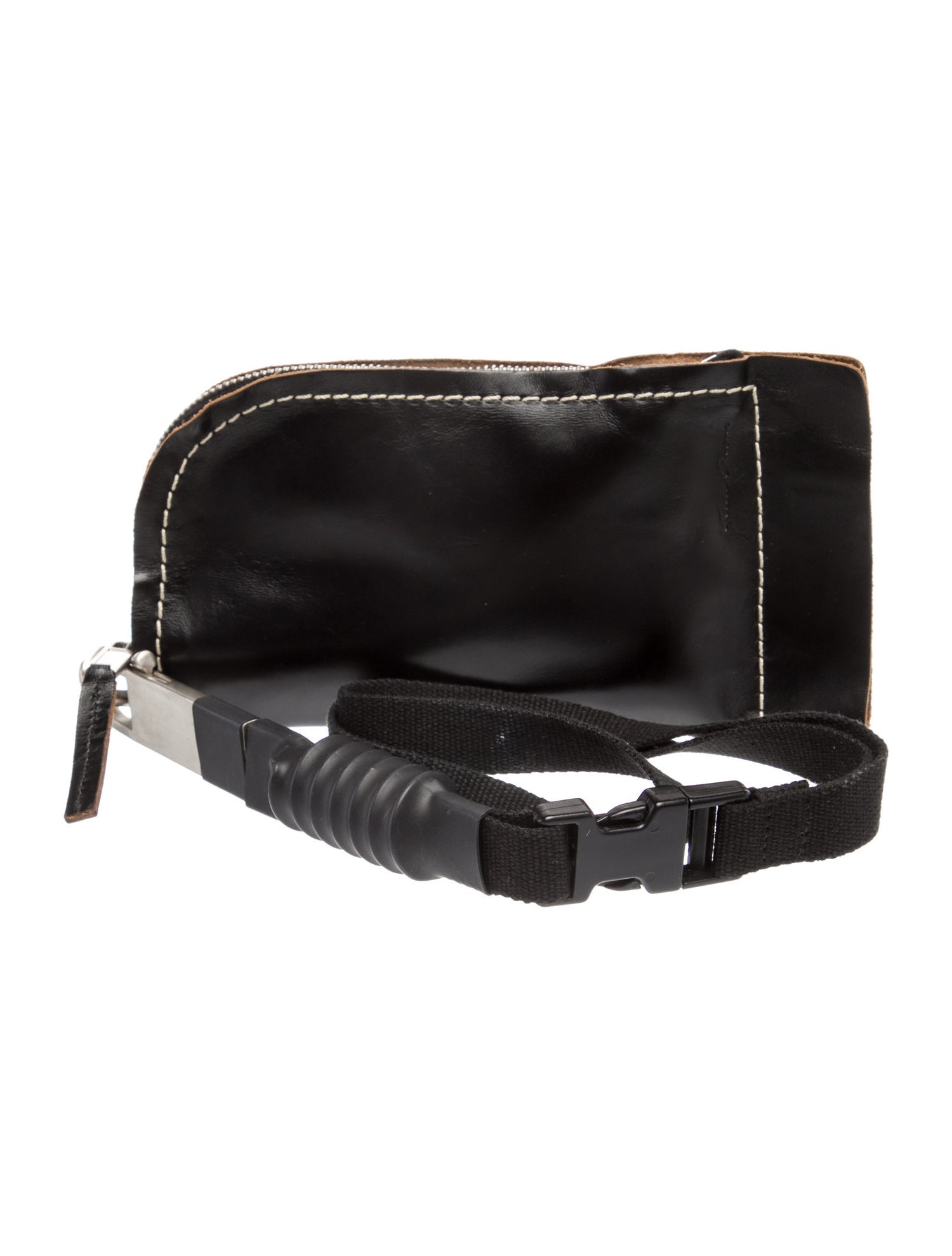 Rick Owens Leather Neck Wallet