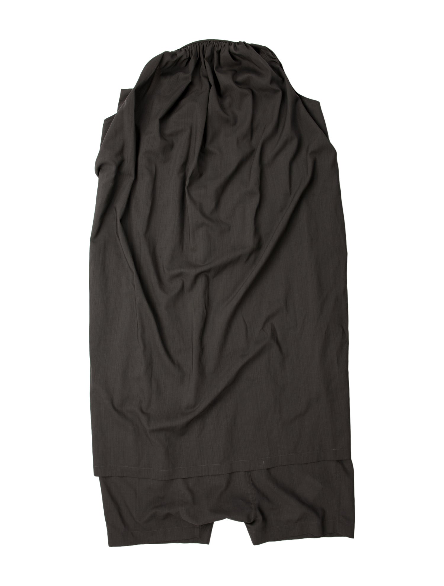 Rick Owens Virgin Wool V-Neck Romper