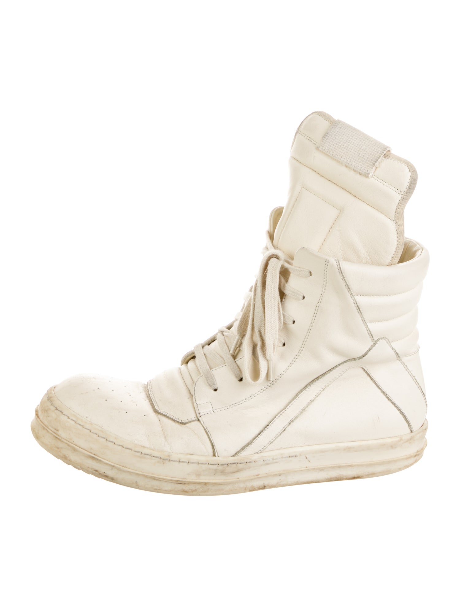 Rick Owens Leather Sneakers