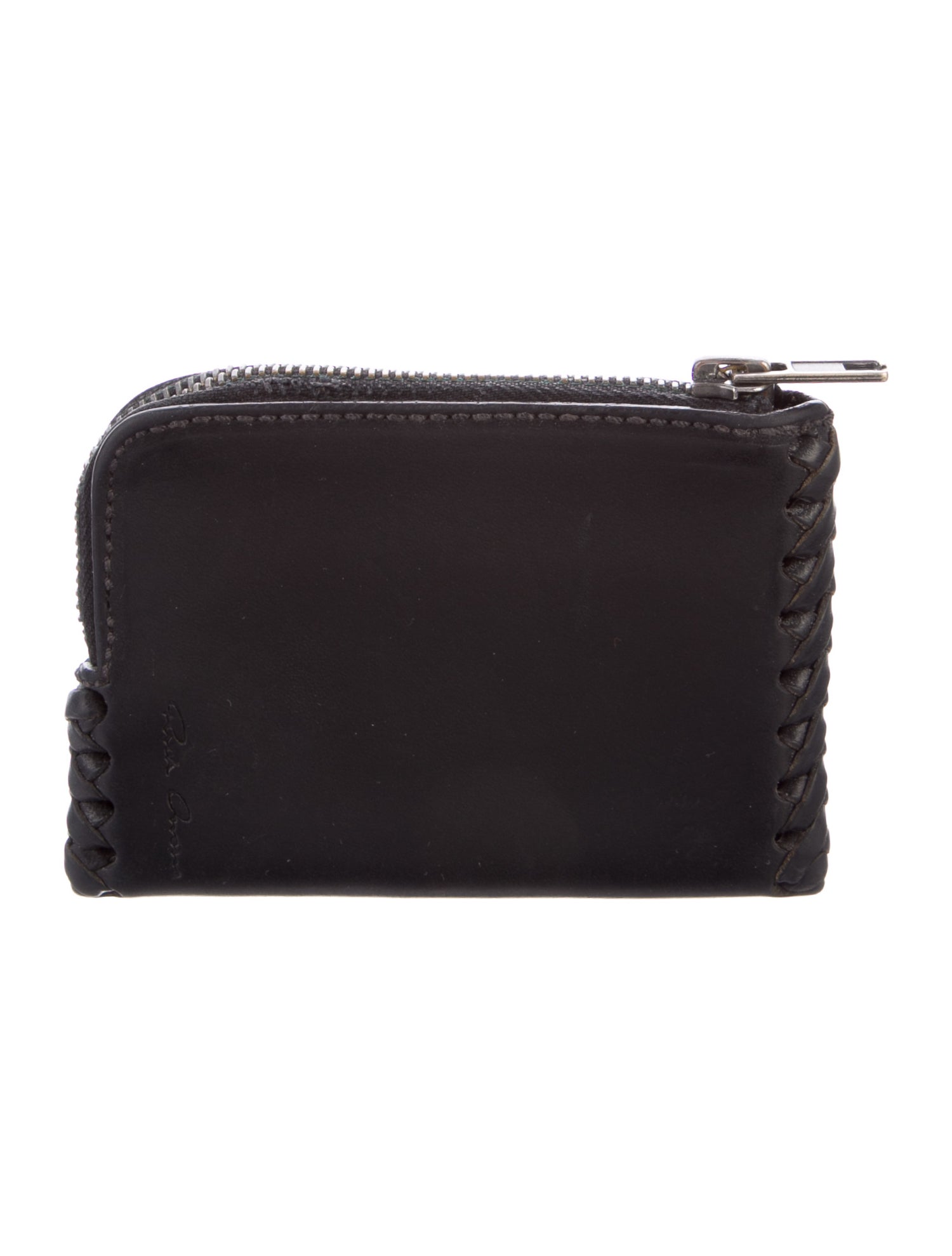 Rick Owens Leather Compact Wallet