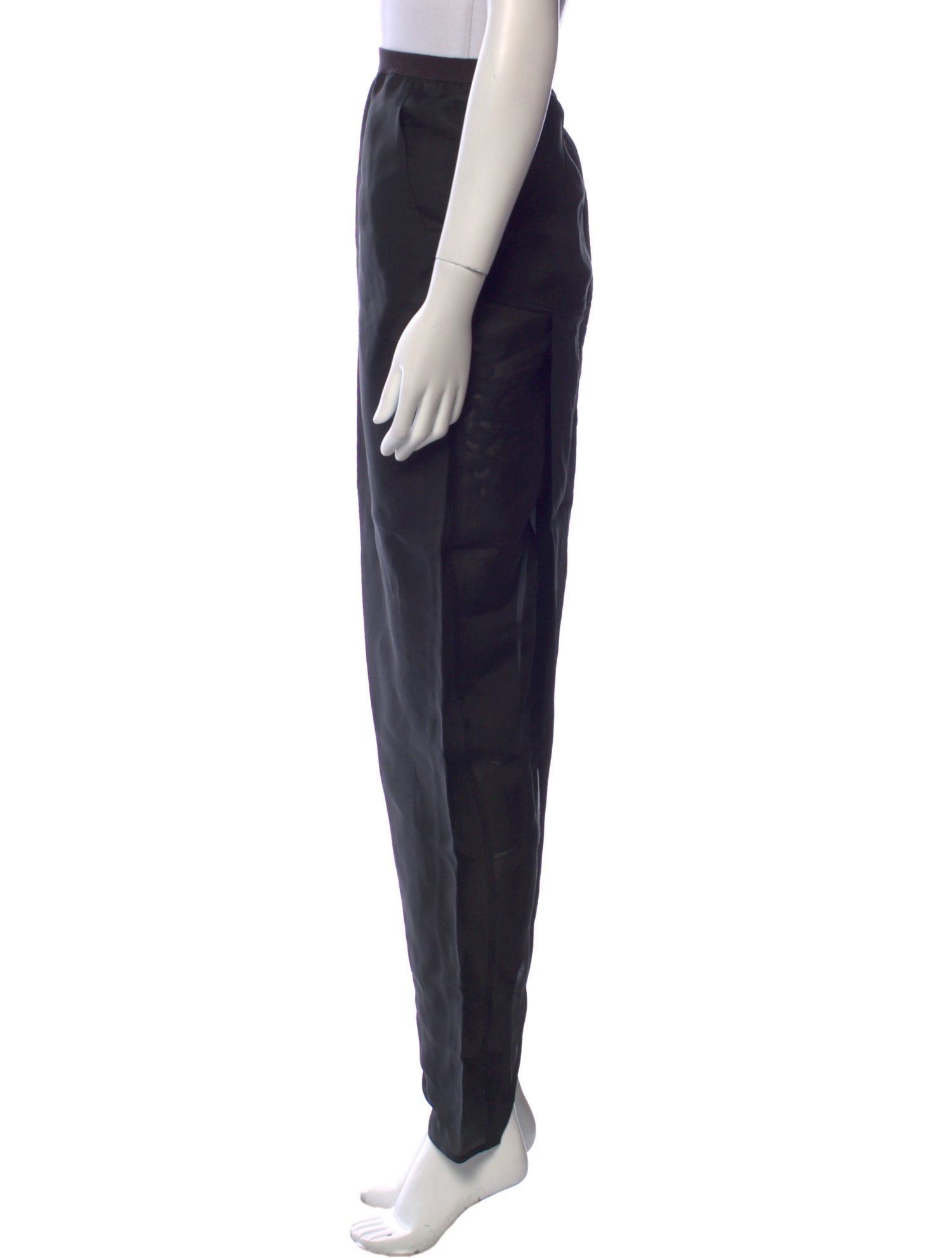 Rick Owens Silk Long Skirt