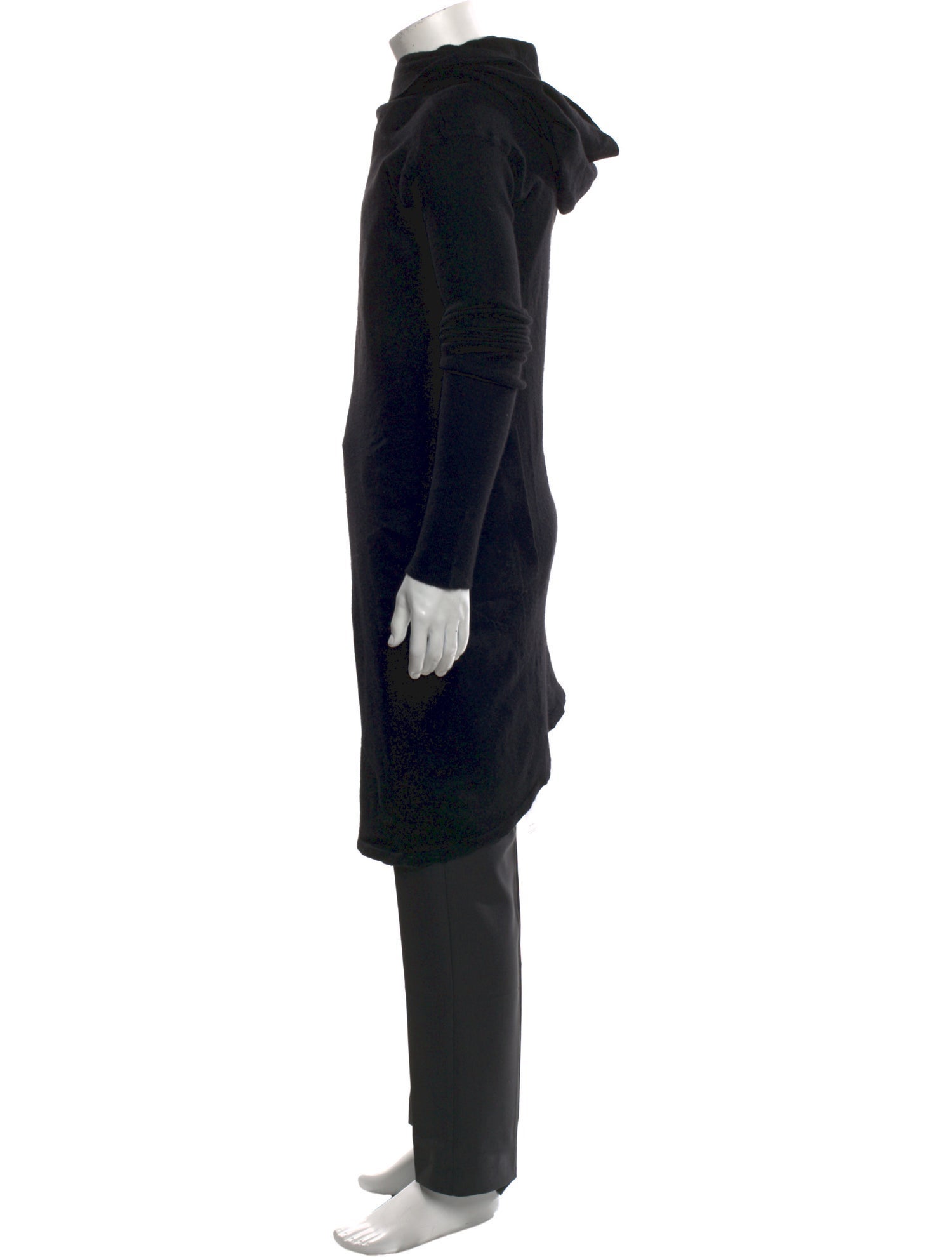 Rick Owens Cashmere Turtleneck Cardigan