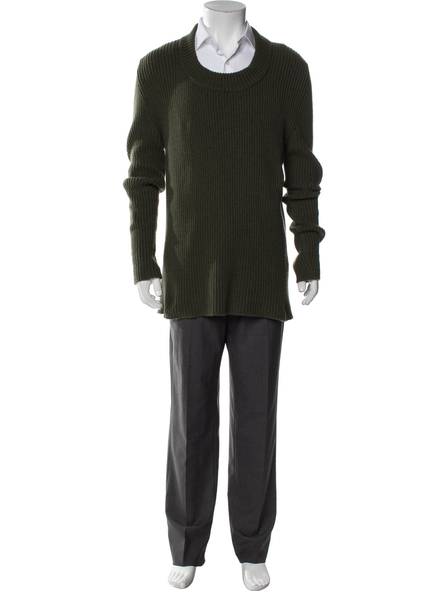 Rick Owens Cashmere Scoop Neck Pullover