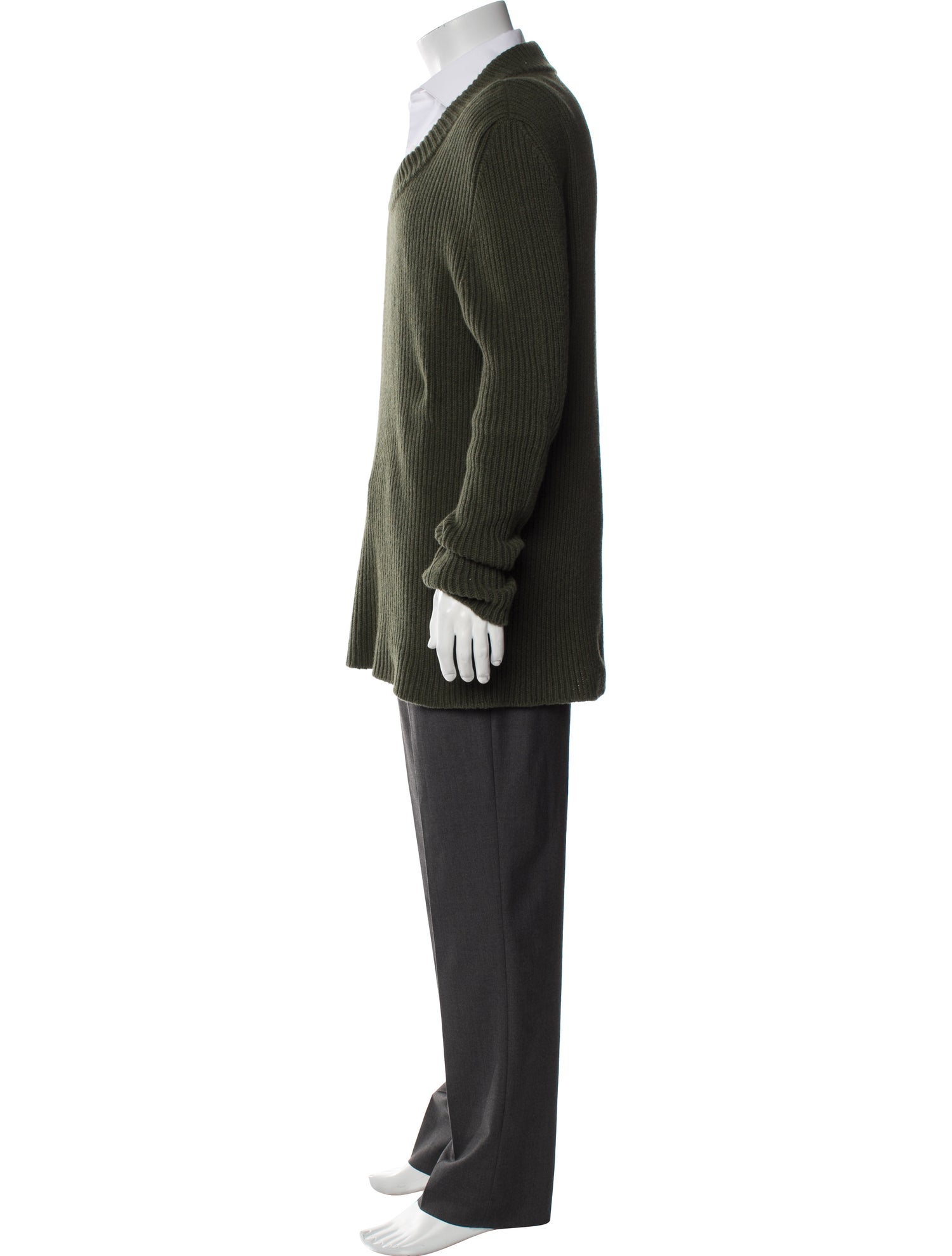 Rick Owens Cashmere Scoop Neck Pullover