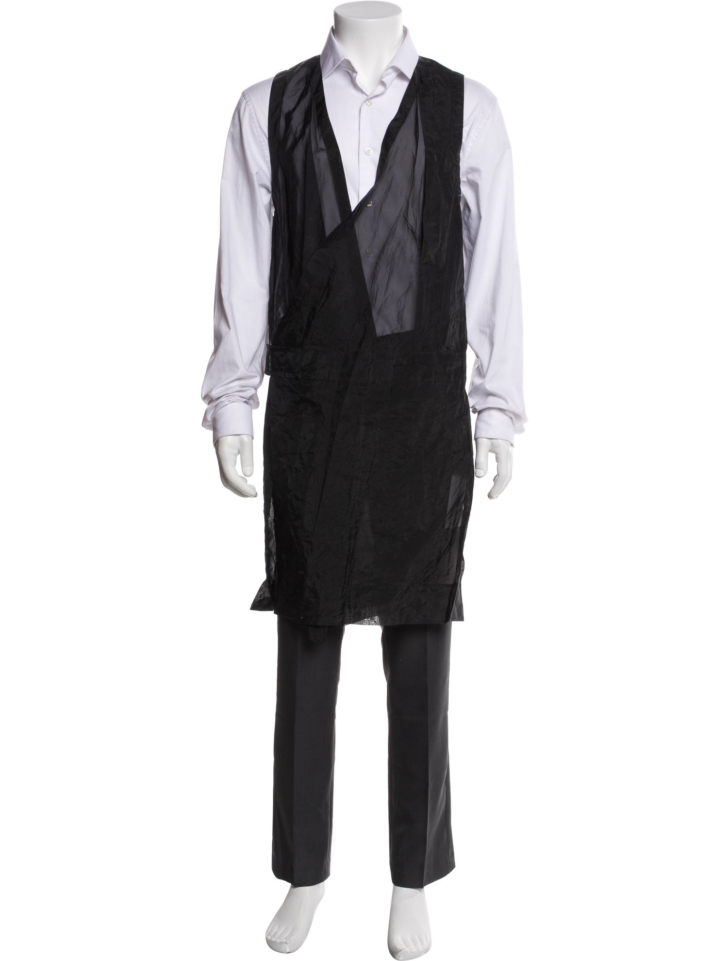 Rick Owens Graphic Print V-Neck Henley