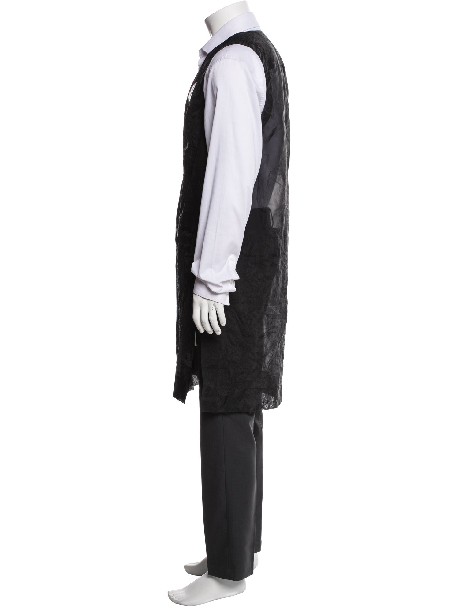 Rick Owens Graphic Print V-Neck Henley