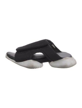 Rick Owens Rubber Slingback Sandals