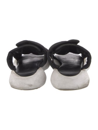 Rick Owens Rubber Slingback Sandals
