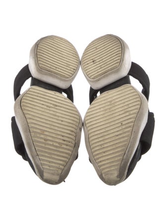 Rick Owens Rubber Slingback Sandals
