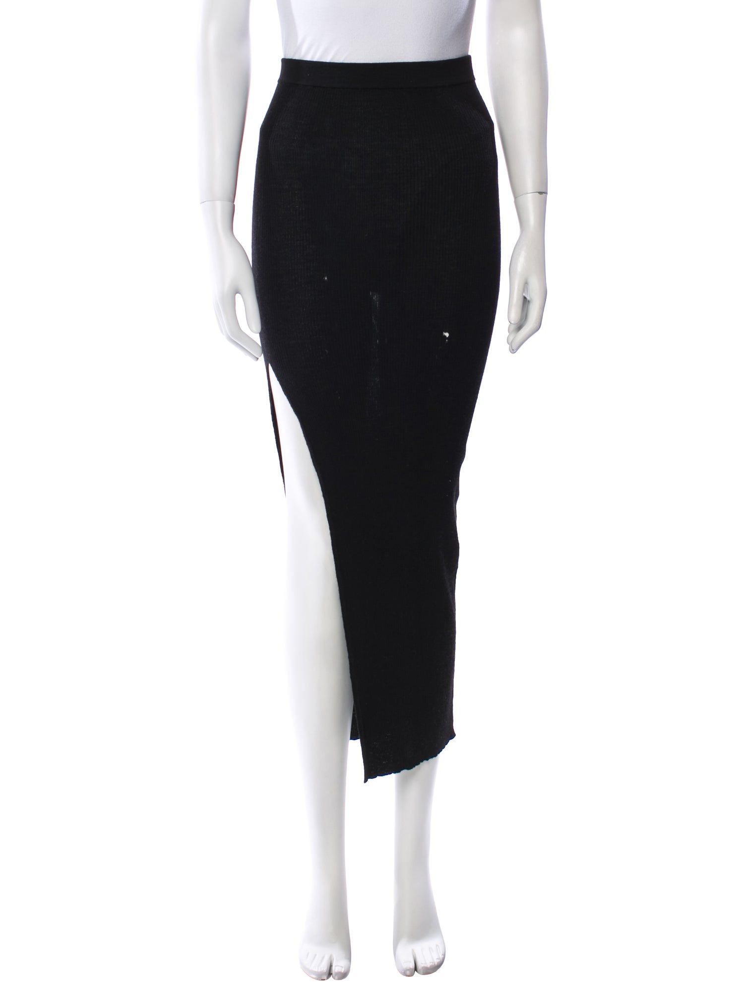 Rick Owens Virgin Wool Knee-Length Dress