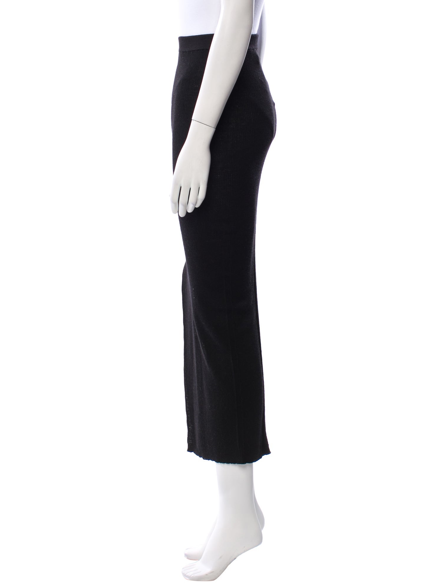 Rick Owens Virgin Wool Knee-Length Dress