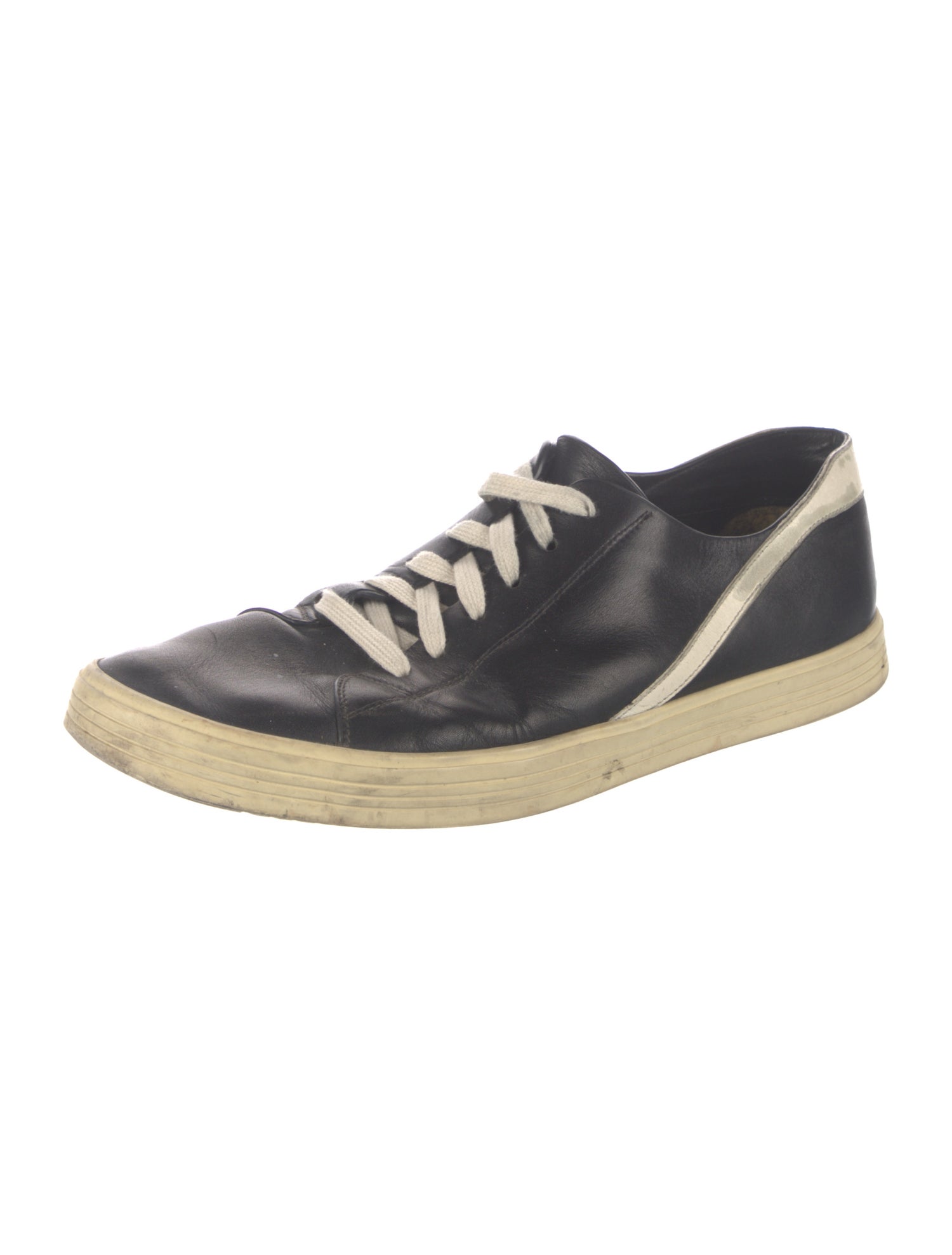 Rick Owens Leather Sneakers